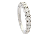 Jewellery, RING, 18K white gold, in auction: Lilla jewellery – Tuesday 21 April