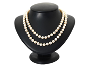 Jewellery, PEARL NECKLACE, cultured salt water pearls approx. 7,5 mm, in auction: Lilla jewellery – Tuesday 21 April