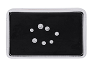 Gemstones, 7 DIAMONDS, brilliant cut, in auction: Classic – Saturday 25 April