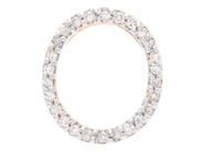 Jewellery - LETTER PENDANT, letter O - View 1