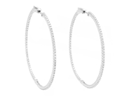 Jewellery - ÖRHÄNGEN,18K white gold, brilliant cut diamonds approx. 1,76 ctw - View 1