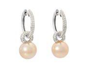 Jewellery - PEARL EARRINGS, 18K white gold - View 1