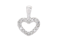 Jewellery - PENDANT, 18K white gold - View 1