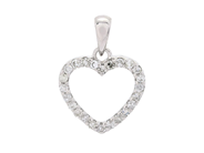 Jewellery - PENDANT, 18K white gold - View 1
