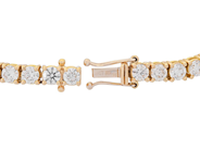 Jewellery - TENNIS BRACELET, 18K gold - View 3