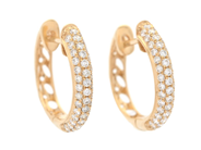 Jewellery, EARRINGS, 18K gold, in auction: Lilla jewellery – Tuesday 21 April
