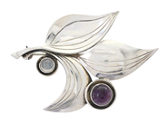 Jewellery, MICHELSEN, brooch, in auction: Lilla jewellery – Tuesday 21 April