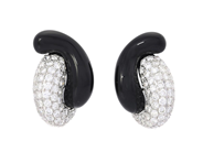 Jewellery - EARRINGS, 18K white gold - View 1