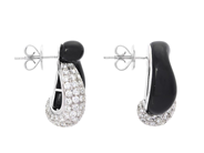 Jewellery - EARRINGS, 18K white gold - View 2