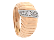 Jewellery - RING, 18K gold/white gold - View 1