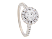 Jewellery - RING, 18K white gold - View 1