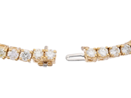 Jewellery - TENNIS BRACELET, 18K gold - View 3