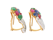 Jewellery - EARRINGS, 18K gold/white gold - View 2