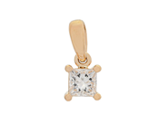 Jewellery - SOLITAIRE PENDANT, 18K gold - View 1