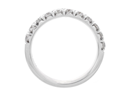 Jewellery - ETERNITY RING, 18K white gold - View 2
