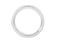 Jewellery - FULL ETERNITY RING, 18K white gold - View 2