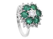 Jewellery - RING, 18K white gold - View 1