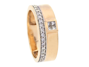 Jewellery, RING, 18K gold, in auction: Lilla jewellery – Tuesday 21 April