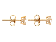 Jewellery - SOLITAIRE EARRINGS, 18K gold - View 2