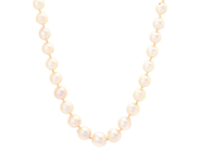 Jewellery, PEARL NECKLACE, cultured somewhat baroque salt water pearls approx. 6,5-9,5 mm, in auction: Lilla jewellery – Tuesday 21 April