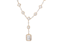 Jewellery - NECKLACE, 14K gold/white gold - View 1