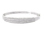 Jewellery - BANGLE, 14K white gold - View 1