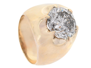 Jewellery - SOLITAIRE RING, 14K gold - View 1