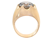 Jewellery - SOLITAIRE RING, 14K gold - View 2