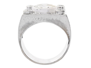 Jewellery - SIGNET RING, 14K white gold - View 2
