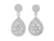 Jewellery, EARRINGS, 14K white gold, in auction: Classic – Saturday 25 April