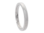 Jewellery - PLAIN RING, platinum 950 - View 1