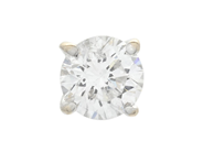 Jewellery, SOLITAIRE EARRINGS, 18K white gold, in auction: Lilla jewellery – Tuesday 21 April