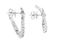 Jewellery - EARRINGS, 18K white gold - View 2