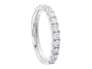 Jewellery - ETERNITY RING, platinum - View 1