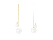 Jewellery, EARRINGS, 18K gold, in auction: Lilla jewellery – Tuesday 21 April