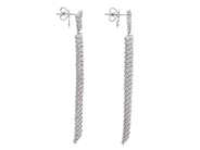 Jewellery - EARRINGS, 18K white gold - View 2