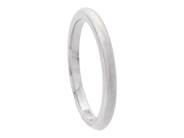 Jewellery - PLAIN RING, 18K white gold - View 1
