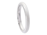 Jewellery - PLAIN RING, 18K white gold - View 1