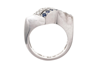 Jewellery - RING, 18K white gold - View 2