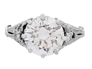 Jewellery - RING, 18K white gold - View 3