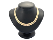 Jewellery - NECKLACE, 18K three-coloured gold - View 2
