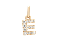 Jewellery - LETTER PENDANT, letter E - View 1