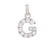 Jewellery - LETTER PENDANT, letter G - View 1