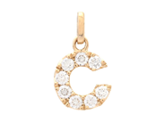 Jewellery - LETTER PENDANT, letter C - View 1