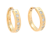 Jewellery - HOOP EARRINGS, 18K gold - View 1