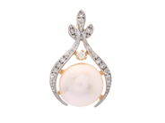 Jewellery, PENDANT, 18K gold/white gold, in auction: Lilla jewellery – Tuesday 21 April