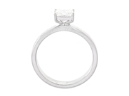 Jewellery - SOLITAIRE RING, platinum - View 2