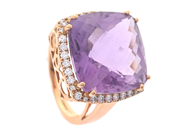 Jewellery, CLUSTER RING, 18K gold, in auction: Lilla jewellery – Tuesday 21 April