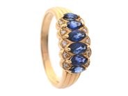 Jewellery, RING, 18K gold, in auction: Lilla jewellery – Tuesday 21 April