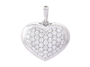 Jewellery - PENDANT, 18K white gold - View 1